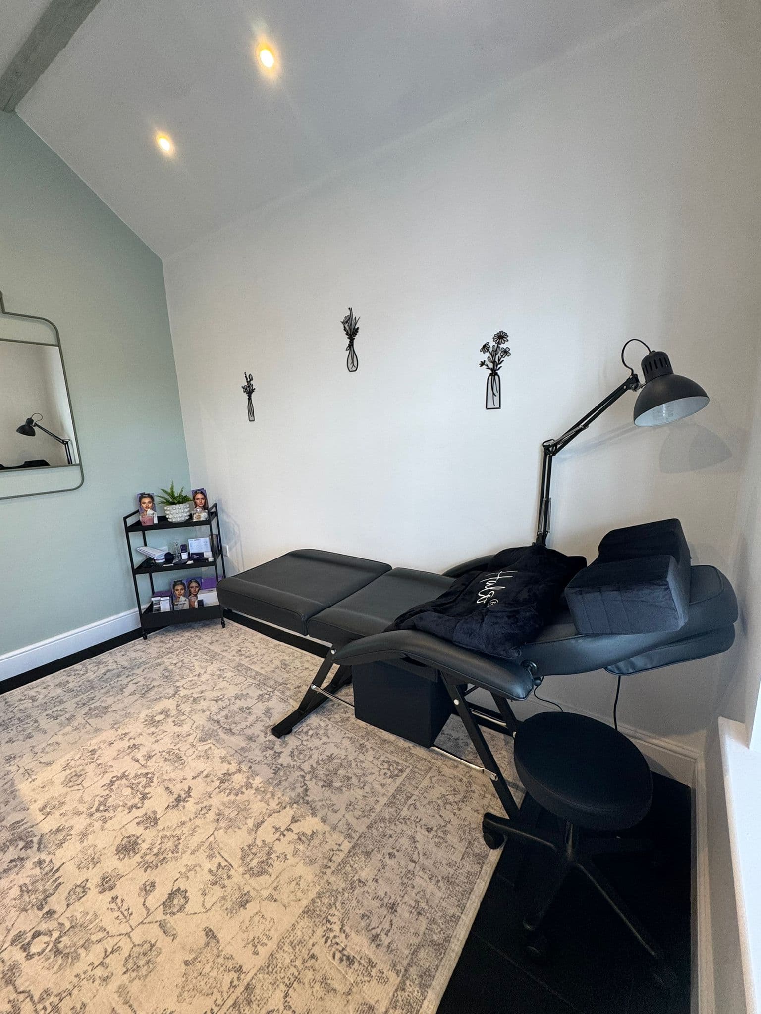 The lash treatment area inside Classica Beauty