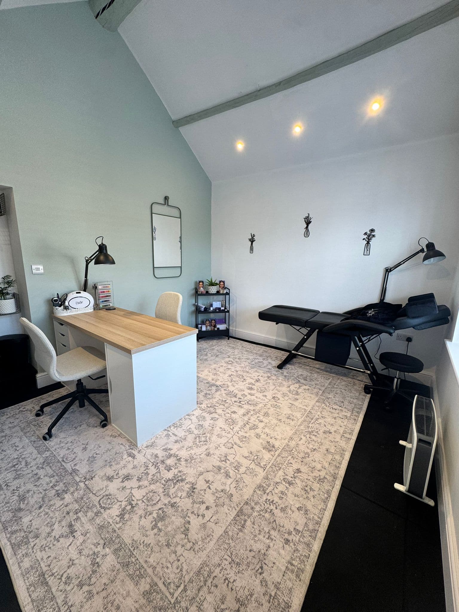 Wide view of the Classica Beauty studio in Upton