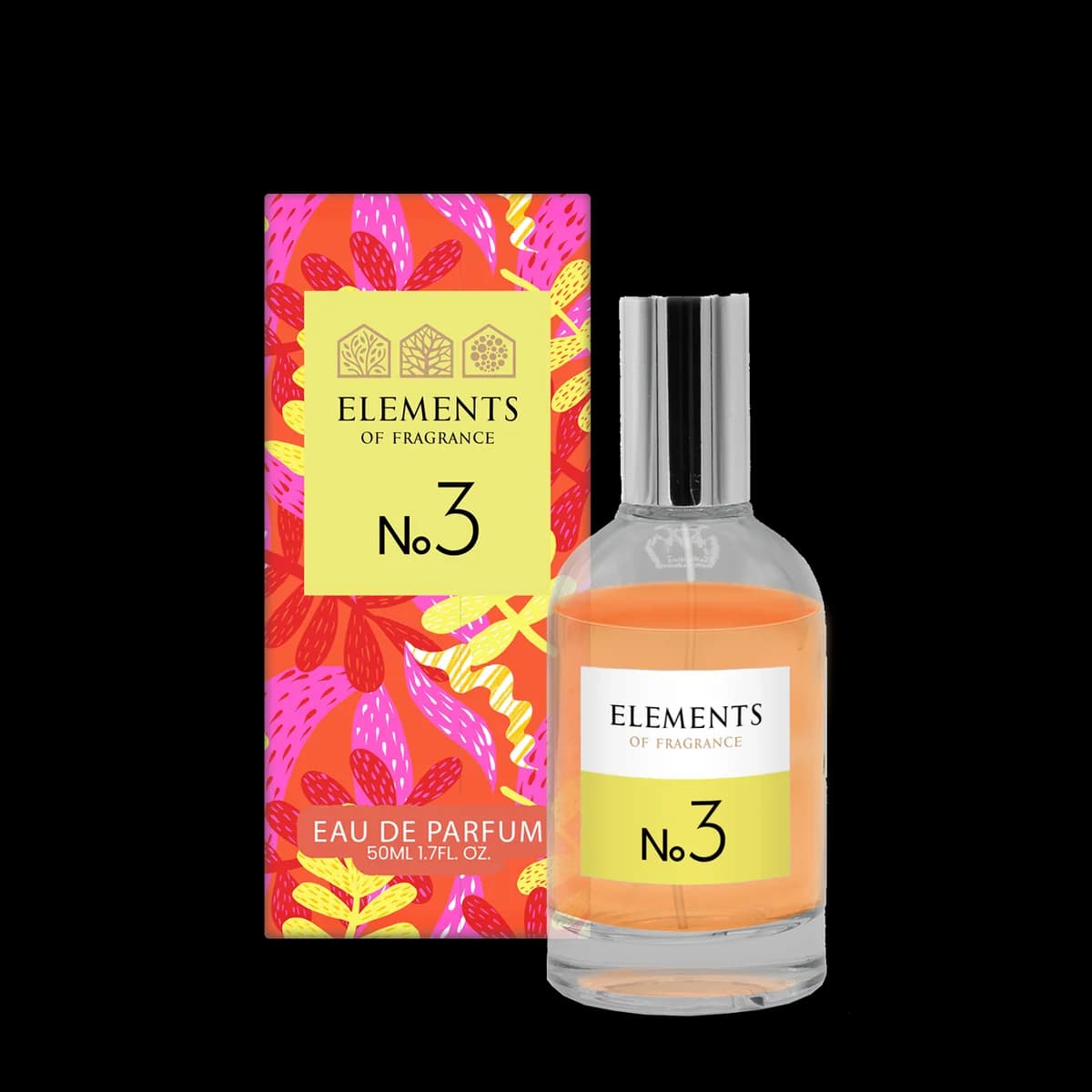 Elements of Fragrance No.3 eau de parfum — 50ml bottle and box
