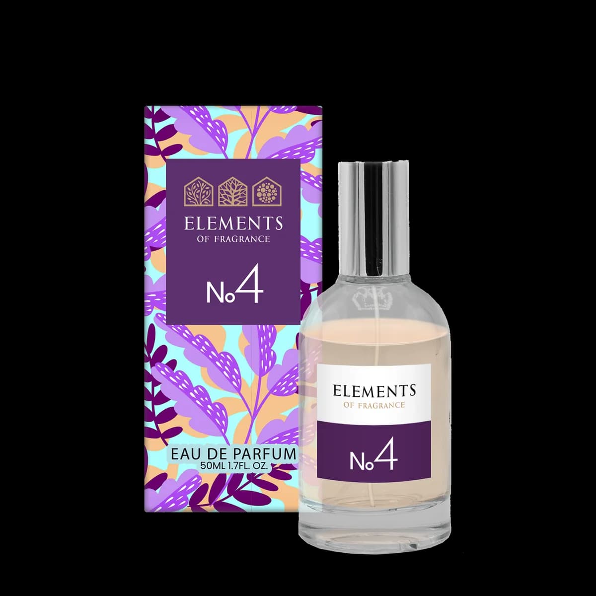 Elements of Fragrance No.4 eau de parfum — 50ml bottle and box