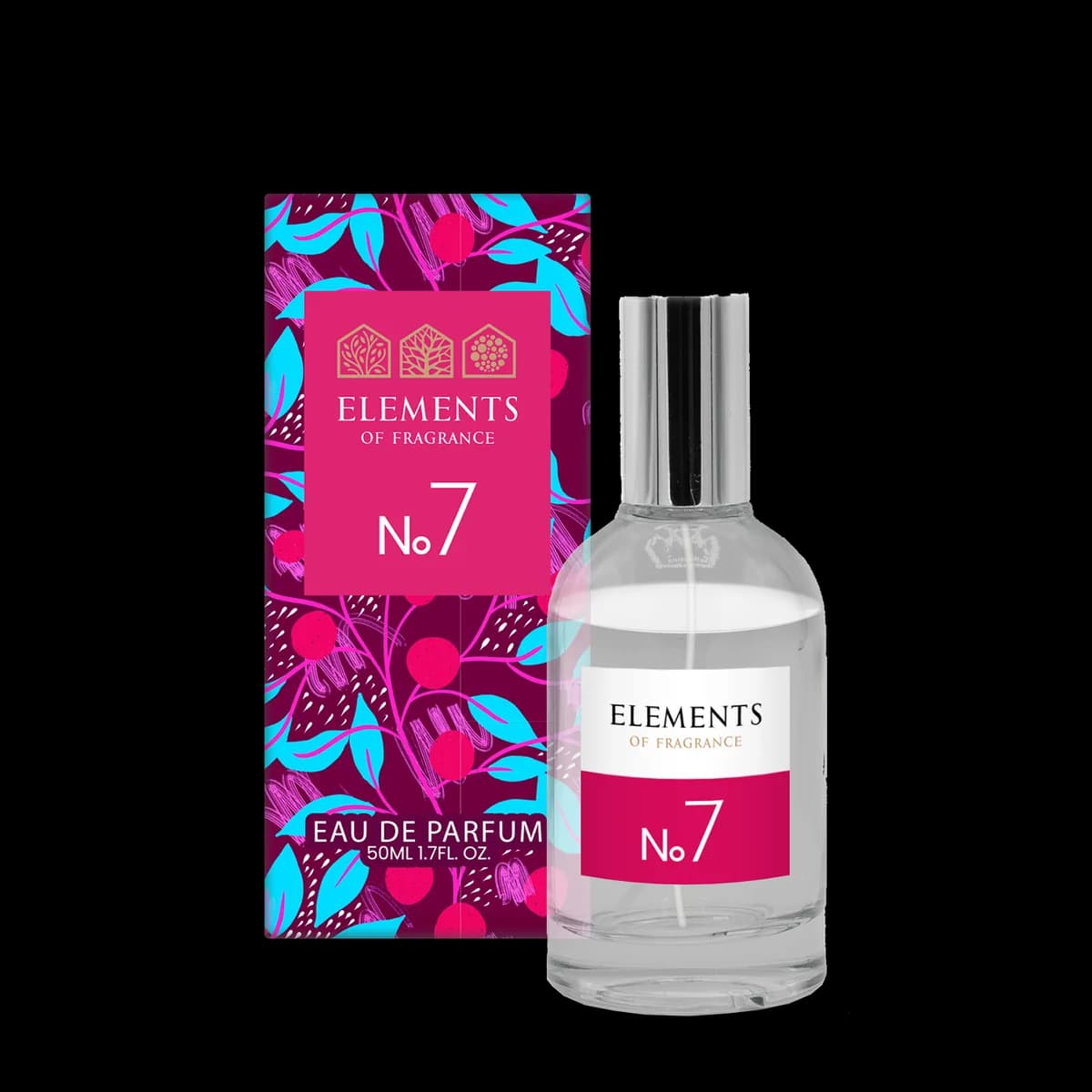 Elements of Fragrance No.7 eau de parfum — 50ml bottle and box