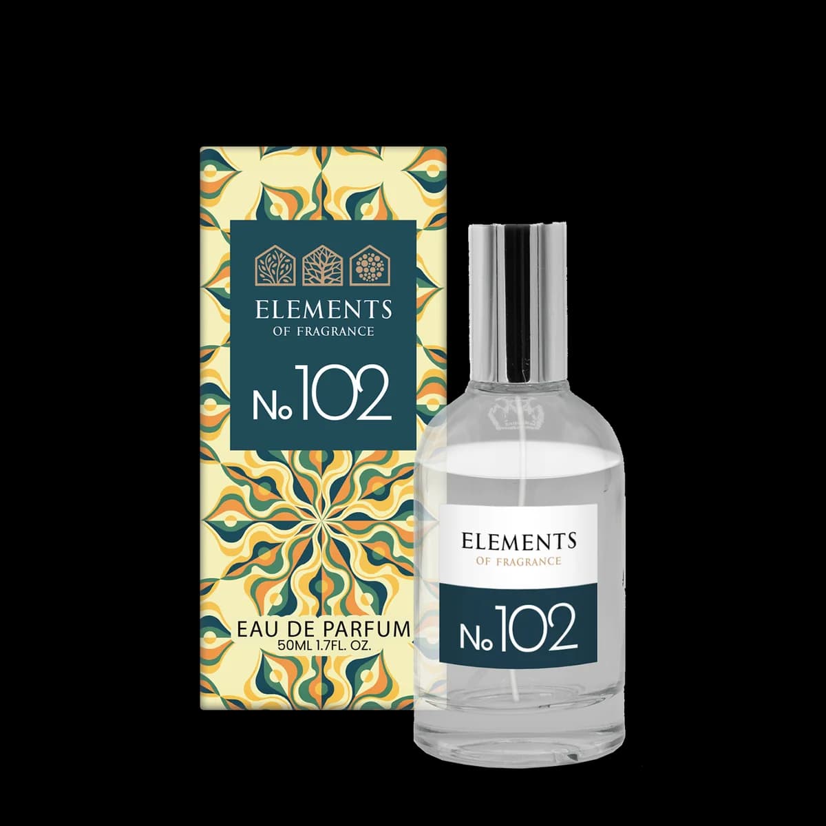 Elements of Fragrance No.102 eau de parfum — 50ml bottle and box