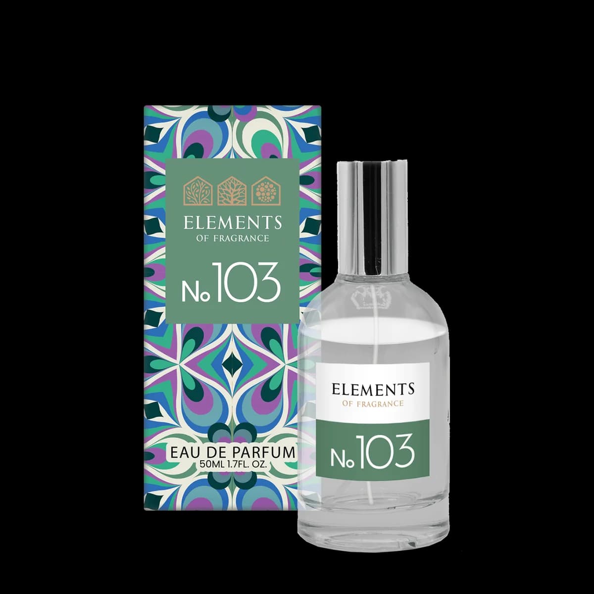 Elements of Fragrance No.103 eau de parfum — 50ml bottle and box