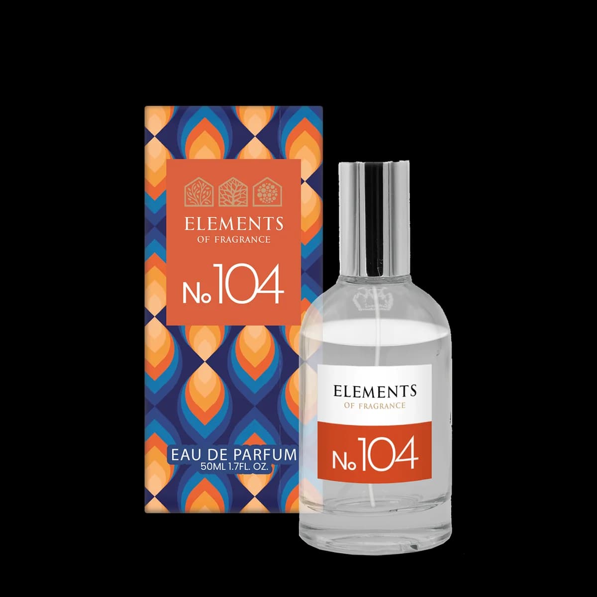 Elements of Fragrance No.104 eau de parfum — 50ml bottle and box