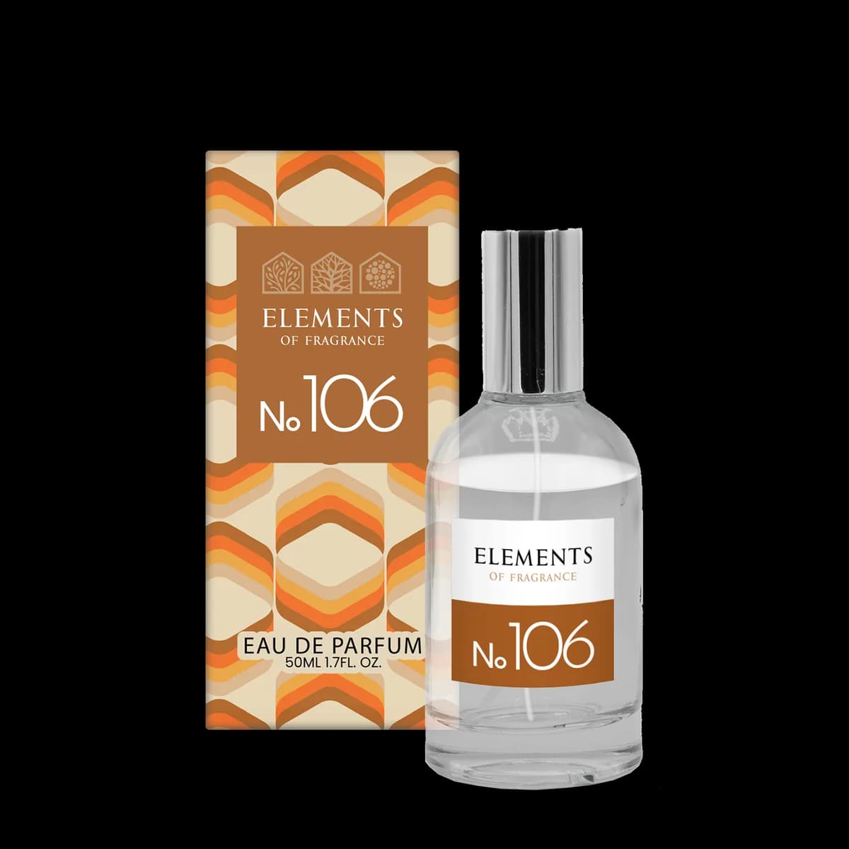 Elements of Fragrance No.106 eau de parfum — 50ml bottle and box