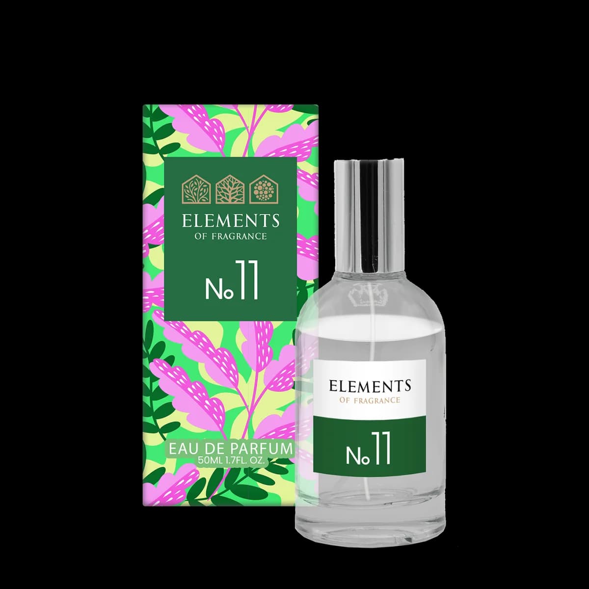 Elements of Fragrance No.11 eau de parfum — 50ml bottle and box