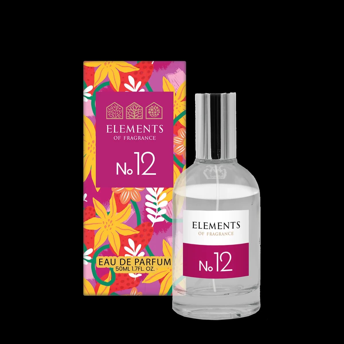 Elements of Fragrance No.12 eau de parfum — 50ml bottle and box