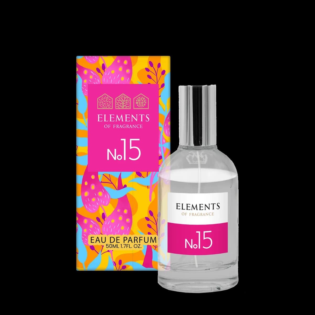 Elements of Fragrance No.15 eau de parfum — 50ml bottle and box